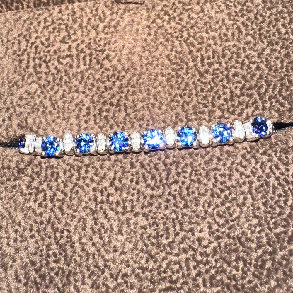 Sapphire bracelet from Jared